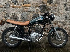 YAMAHA SR125 - UMBAU CAFÉ RACER