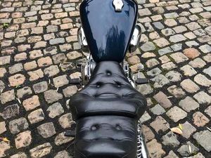 ② TRES BELLE YAMAHA VIRAGO 750 CC 1992 BLEU NUIT