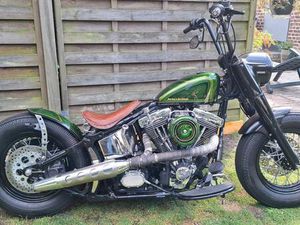 HARLEY DAVIDSON EVO BOBBER TOP ZUSTAND OLDSCHOOL