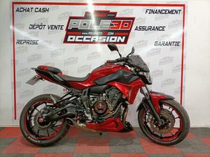 YAMAHA MT-07 (47.5CV) 2015 695 CM3 | MOTO ROADSTER | 30 542 KM | ROUGE | 30000 NIMES