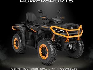 OUTLANDER MAX XT-P T 1000R 2025 MODEL - CAN-AM MAIN DEALER - RESERVE NOW!