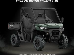 TRAXTER DPS HD9 2025 MODEL - CAN-AM MAIN DEALER - DISCOVER THE CAB KIT OFFER!