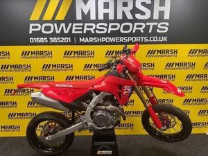 HONDA CRF 450 RX SUPERMOTO, 2025 MODEL, ONLY AT MARSH POWERSPORTS
