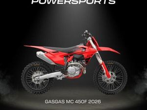 MC 450F 2026 MODEL - GASGAS MAIN DEALER - RESERVE NOW!