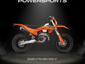 250 EXC-F 2026 MODEL - KTM MAIN DEALER - RESERVE NOW!