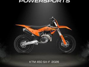 450 SX-F 2026 MODEL - KTM MAIN DEALER - RESERVE NOW!