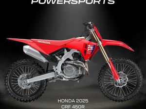 HONDA CRF 450R 2025 MODEL - HONDA MAIN DEALER -RESERVE FOR APRIL