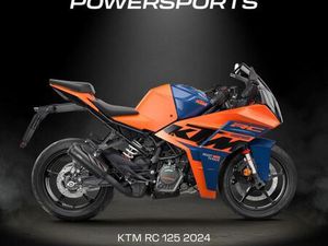 KTM RC 125 2024 MODEL - KTM MAIN DEALER - FREE CBT! 0% FINANCE AVAILABLE!