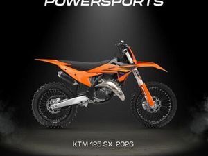 125 SX 2026 MODEL - KTM MAIN DEALER - RESERVE NOW
