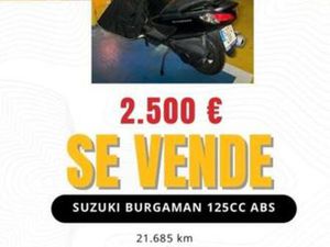 SUZUKI - BURGMAN 125 CC ABS