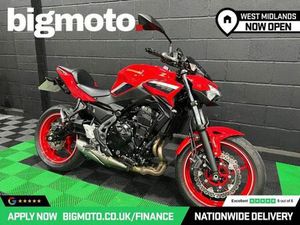 2023 72 KAWASAKI Z650 FINANCE SPECIALISTS APPLY NOW
