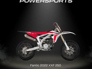 FANTIC XXF 250 4T MX-RACE 2022 MODEL-NOW REDUCED TO 5995