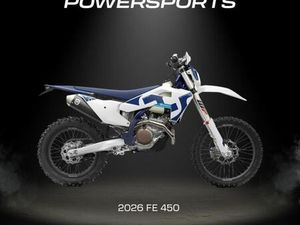 FE 450 2026 - HUSQVARNA MAIN DEALER - RESERVE NOW!