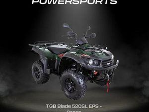 TGB BLADE 520 SL EPS ROAD LEGAL QUAD BIKE - TGB MAIN DEALER -5 YEARS WARRANTY!