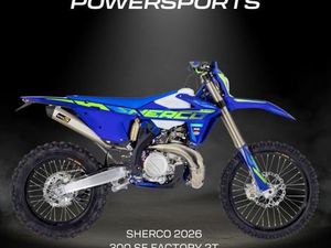 SHERCO 300 SE FACTORY 2T 2026 - SHERCO MAIN DEALER - RESERVE NOW!