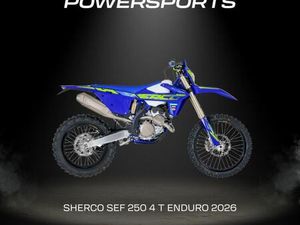 SHERCO SEF 250 4T FACTORY ENDURO 2026 - SHERCO MAIN DEALER - ORDER NOW!