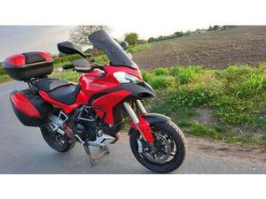 2014 14 DUCATI MULTISTRADA 1200 S HIGH SPEC TOURER LUGGAGE ADVENTURE RED HISTORY