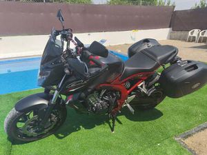 HONDA CB650F, MIT KOFFER ( A2 MÖGLICH )