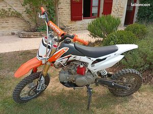 DIRT BIKE BASTOS BS 125 CM3 SEMI-AUTOMATIQUE - PARFAIT ÉTAT