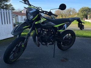 MOTO 50 CC SHERCO SM-R SILVER