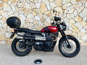 TRIUMPH SCRAMBLER 900 A2 AVEC BEAUCOUP D'OPTIONS