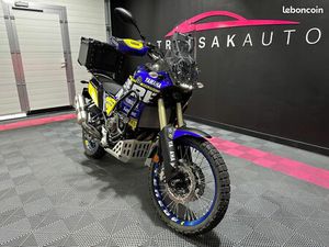 YAMAHA XTZ690 BICYLINDRE CP2 TENERE 700 * SILENCIEUX AKRAPOVIC / FEUX ADDITIONNELS 3 MODES / TOP CASE 55L / CRASH