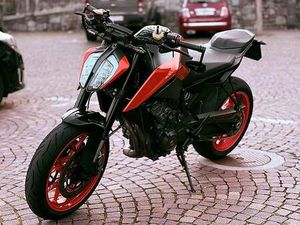 KTM DUKE 790 L BLOCCABILE A 35 KW CANTON TESSIN -