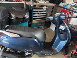KYMCO FILLY 50 CCM MOTORROLLER BLAU NEUWERTIG