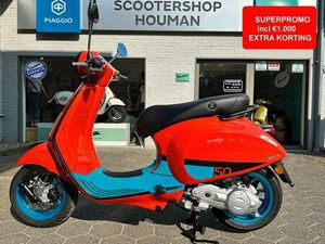 ② VESPA PRIMAVERA 50 CC 45KM/H COLOR VIBE ARANCIO