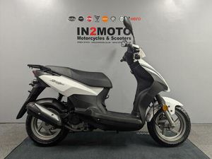 SYM SYMPLY 50 2025 (75) IN WHITE AND WITH ONLY 1 MILE 50 CC