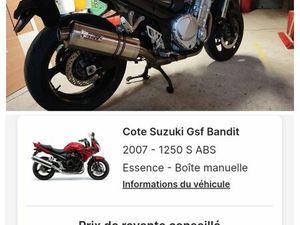 SUZUKI BANDIT GSF 1250 S
