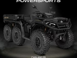 CAN-AM OUTLANDER 6X6 1000R BACKCOUNTRY T 2026 - CAN-AM DEALER - RESERVE NOW!