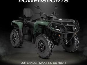 OUTLANDER MAX PRO XU HD7 T 2026 - CAN-AM MAIN DEALER - RESERVE NOW!