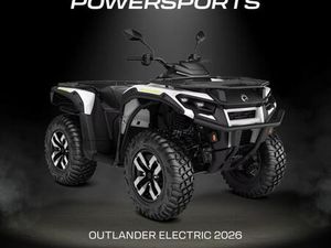 OUTLANDER ELECTRIC 2026 MODEL - CAN-AM MAIN DEALER - RESERVE NOW!