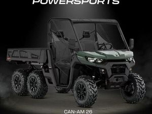 CAN-AM TRAXTER 6X6 DPS HD10 2026 - CAN-AM MAIN DEALER - RESERVE YOURS TODAY!