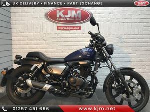 KEEWAY K-LIGHT 125 IN BLUE, 2025/25, 1 OWNER WITH JUST 745 MILES COVERED