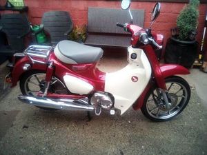 HONDA, C125, 2019, CUB,MINT AS NEW VERY LOW MILES.