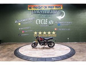 2025 TRIUMPH SPEED 400 CARNIVAL RED STORM GREY