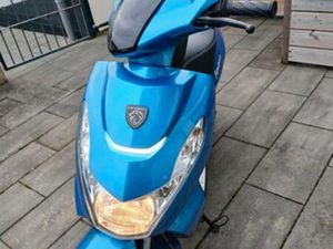PEUGEOT KISBEE SCOOTER - BLAUW — SCOOTERS | PEUGEOT — MARKTPLAATS