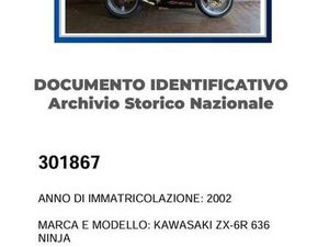 KAWASAKI NINJA ZX-6R 636 ARGENTO