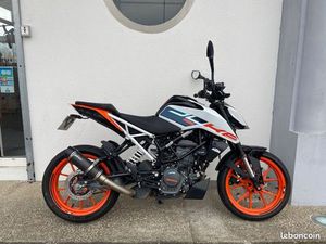 KTM 125 DUKE WHITE 2023 ABS