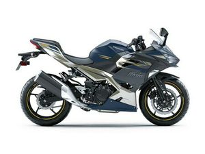 2023 KAWASAKI NINJA® 400 ABS METALLIC MAGNETIC DARK GRAY/TWILIGHT BLUE