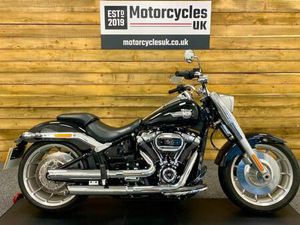 2023 HARLEY-DAVIDSON FAT BOY 114, 2235 MILES, VANCE AND HINES, HEATED GRIPS