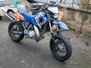 YAMAHA DT 125 X B196 SUPERMOTO KOMPLETT OFFEN UND ÜBERHOLT