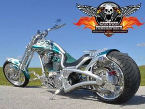 2010 BOURGET PYTHON SUPER STRETCH LIMO COBRA SPRINGER 330 CHOPPER