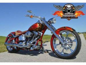 2008 THUNDER MOUNTAIN FIRESTONE SOFTAIL FATTIRE CHOPPER SCREAMIN EAGLE