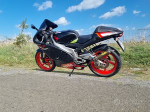 APRILIA RS 125 POGGIALI BLACK 04 FULL POWER +CASCO