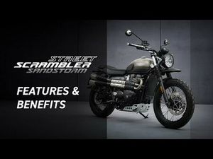 2022 TRIUMPH STREET SCRAMBLER SANDSTORM EDITION