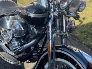 HARLEY HEITAGE SPRINGER FLSTS 100 JAHRE 3000KM