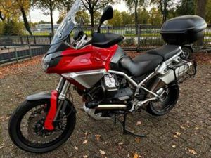 MOTO GUZZI STELVIO 1200 4V 2009 ALLROAD TOER ROOD TOPKOFFER — MOTOREN | MOTO GUZZI — MARKTPLAATS